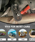 Heavy Duty Beefy Universal Rubber Exhaust Hanger 4 Hole Muffler Bracket on car muffler