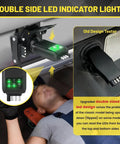 7 Pin Trailer Plug Tester And 4 Pin Trailer Tester With Dual Sided LED Indicators For Boat RV Truck Camper Wiring, black plastic