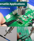 959D I Digital Hot Air Rework Station used for SMD Reflow Soldering and Desoldering on circuit boards.