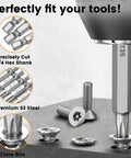 14 Piece Security Torx Bit Set With Tamper Proof Bits T4 To T40 3 Inch Long S2 Steel Built For Tough Jobs Pro Grade Magnetic