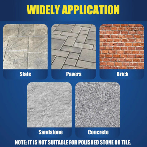 Heavy Duty Super Wet Look Stone And Concrete Sealer One Gallon Brings Big Time Stain Defense With A Glossy Finish built for slate, pavers, brick, sandstone, and concrete.