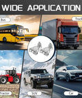 Top Shelf Military Spec Battery Terminal Connectors Featuring Pure Copper Build And Rust Proof Washers Built Tough For Trucks Cars And Marine Rigs With Secure Covers showcased in various vehicles