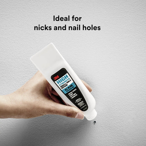 All In One Wall Repair Kit With Putty Knife Spackle And Sanding Pad For Quick Fix Of Nail Holes And Small Dings Up To 3 Inches