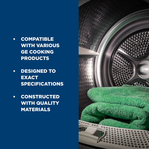 Laundry washer drum with green towels, showing Washer Water Inlet Valve Assembly WH13X26534 Replacement For Home Laundry Machines