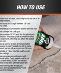 Application of Gray Concrete Sealant For Driveways, Steps, And Sidewalks, All Weather Tough As Nails Hybrid Polymer Sealant, 9 Oz