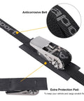 Stainless Steel Ratchet Tie Down Straps Endless 8 Foot Heavy Duty Boat Tie Downs Pack Of 2 For Secure Marine Hauling Underwater Safe