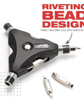 Y-shaped 13 In 1 Y Wrench Bicycle Multi Tool with bits, ergonomic non-slip handle, beefy MTB repair kit for on-the-go fixes.