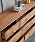 Wooden dresser with 24 Pack Gold T Bar Cabinet Knobs And Drawer Pulls Set For Kitchen Cabinets Cupboards And Dressers With Screws