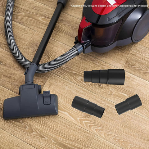 Universal Vacuum Hose Adapter Kit Three Pieces For Wet Dry Shop Vacuums No Fuss Converts Across Hose Sizes with vacuum cleaner