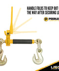 Quikbinder Ratchet Binders With Folding Handle Two Pack For One Half To Five Eighths Inch Grade Seventy Or Grade Eighty Chain