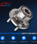 512460 Front And Rear Wheel Hub And Bearing Assembly For Ford Explorer 2011 To 2018 And Police Interceptor Utility 2013 to 2019