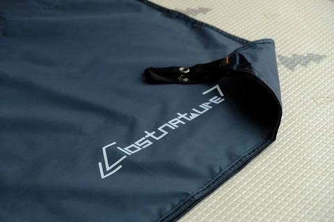 Tent Footprint Ground Cloth Waterproof Tarp Heavy Duty Tent Floor Saver Ultralight Ground Sheet with corner detail.
