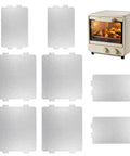 8 Pack Waveguide Covers For Microwave Repair Kit Cut To Fit Mica Board Sheets Universal 108mm By 99mm Durable Waveguide Covers For Replacement