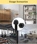 All In One Black Nylon Acorn Nut Kit With M3 To M10 Sizes used in furniture and office settings for protection and style