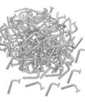 Heavy Duty M5 Safety Pins For Pallet Racks 100 Pack Rust Proof Drop Pins with round top hats shown in pile