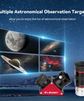 68 Degree Wide Angle Telescope Eyepiece 6mm For Quick Targeting And Crisp Views 1.25 Inch Diagonal With SV188P 90 Degree Dielectric Mirror.