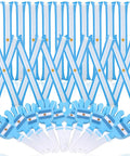 48 Pack Soccer Fan Noisemaker Set With 24 Inflatable Thunder Sticks And 24 Hand Clappers Loud Cheering Gear For Game Day Parties