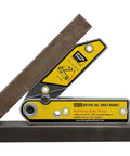 Adjustable Magnetic Angle Square 30 To 270 Degrees With Inside And Outside Magnets, 26 Lbs Magnetic Pull, Welding Square