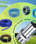 Heavy Duty Stainless Steel Hose Barb Fittings 1-1/2 Inch To 1-1/2 Inch NPT Male Threaded Connectors with hoses