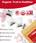 Hydroponic Seed Pod Kit For All Systems With Seven Pods And 350 Seeds Plus Lets You Grow Red Cherry Tomato Golden Cherry Tomato
