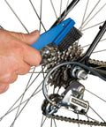 GSC-1 Gear Cleaning Brush for Bikes and Chains with Curved-Toothed End Reaches Grime, cleaning bike gears