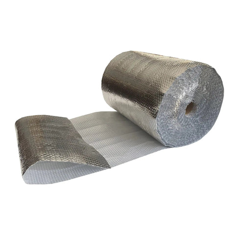 Reflective Bubble Insulation Roll 24 Inch By 125 Foot One Sided Foil Thermal Barrier For Windows Keep Cool In Summer And Stay Warm In Winter