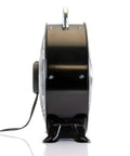 Side view of Beefy High Velocity Dual Speed Metal Drum Fan With Sleek Design And Quiet Operation, Durable Metal Construction