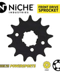 Front drive sprocket for Drive Sprocket Chain Combo For Yamaha Raptor 350 And 350SE Front 13 Tooth Rear 38 Tooth 520V X Ring 98 Links Beefed