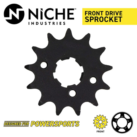 Front drive sprocket for Drive Sprocket Chain Combo For Yamaha Raptor 350 And 350SE Front 13 Tooth Rear 38 Tooth 520V X Ring 98 Links Beefed