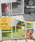 Adjustable Sliding Glass Pet Door Security Bar For Dog And Cat Doors Extends 11 To 18 Inches Easy Locking Bar Keeps Panels Locked
