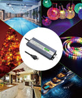 Image showing Outdoor 150W Waterproof LED Power Supply IP67 AC 110-260V To 12V 12.5A Non Dimmable Transformer for various LED lighting applications.