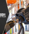 Close-up of XD1 Extreme Circuit Duty Cable Puller for Easy Wire Pulls with logo and labels visible on the tool