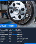 Rear Wheel Bearing And Hub Assembly For Ford Escape Awd 2013-2018 And Lincoln MKC 2015-2019, 5 Lug With ABS, rear view