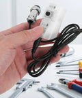 Hand Switch For Fluid Dispensing Machines With 3 Pin Wired Manual Trigger Handle Durable Compact Lightweight Plastic Replacement Part For Workshop And Assembly Line Use Easy Install Replacement Part For Quick Fix On The Shop Floor, hand-held with cable
