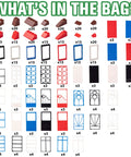 Assorted pieces from Over 500 Building Blocks With Windows Doors And Roof Pieces For Mega Modular House Builds Tight Fit Compatibility