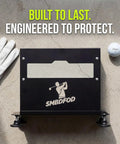 Rugged Protective Case With Built In Level For Launch Monitors Like SkyTrak Plus, Metal Shield, And Four Adjustable Feet