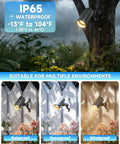 Low Voltage Landscape Down Lights Outdoor LED Spot Lighting For Yards, Wall Mounted With 160 Degree Adjustable Beam