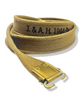 Authentic WWII British Lee Enfield Sling Reproduction Khaki Cotton Canvas Webbing Heavy Duty 44-Inch Adjustable Strap