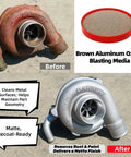 Brown Fused Alumina Blasting Media for Metal Glass Ceramic Surfaces 80 100 120 220 Grit Sand Blasters Rust Removal Paint Stripping