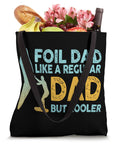 Retro Wing Foil Tote Bag For Wingsurfing And Wingboarding Fans Dope Foil Dad Inspired Vintage Style Carryall For Men