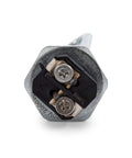 Close-up of Beefy Watt Density 2000W 120V Screw In Water Heater Element With One And A Half Inch NPSM Steel Bushing Universal Replacement For Most Water Heaters Fits Residential And RV Use Easy Install showing connection end.
