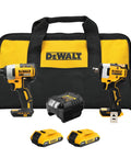 Boss Level 20 Volt Max Cordless Impact Driver And Impact Wrench Combo Kit includes tools, batteries, and carrying case for heavy-duty tasks.