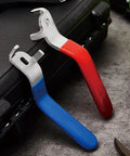 Red Lever Handle For Ball Valve Replacement For Outdoor Faucet Hose Bib Easy Install Durable Plastic Grip 138mm Total Length