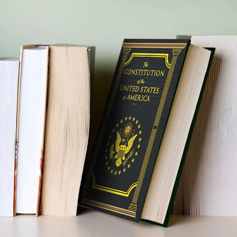 Constitution Book Safe Hidden Safe In Plain Sight With Combination Lock Diversion Safe For Valuables Realistic Book Safe Box