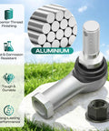 Tie Rod End Kit For Club Car Precedent 2004 Up And Tempo 2018 Up Golf Carts, Gas Or Electric OEM Replacement 102022601 102288301 aluminum tie rod end with nut