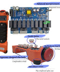 H108 Wireless Crane Remote Control 8 Channel Industrial Radio Transmitter with ergonomic design and durable buttons.