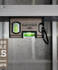 Pocket Sized Level For Framing And Layout Magnetic Four Inch Tool With Thirty Three Percent Larger Precision Block Vials