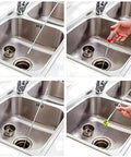 Using 2 In 1 Magnetic Pickup Tool And Grabber Set With 35 Inch Flexible Claw And 30 Inch Telescoping Magnet in kitchen sink