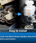 Installation guide for Beef Up Your Brake Job With This Rear Brake Wheel Cylinder For Toyota Celica 2003 2004 2005, Corolla 2003 2008.