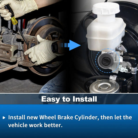 Installation guide for Beef Up Your Brake Job With This Rear Brake Wheel Cylinder For Toyota Celica 2003 2004 2005, Corolla 2003 2008.